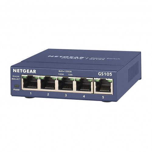 GS105|GS105-500JPS|5PT GIGABIT SWITCH|ネットギア公式通販 NETGEAR Store