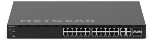 MSM4332|MSM4332-100AJS|ProAV向けPoE++対応 24x2.5G、4x10G/マルチギガ、および4xSFP28 25G フルマネージスイッチ|ネットギア公式通販 NETGEAR Store