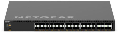 M4350-32F8V |XSM4340FV-100AJS|Pro AV対応 M4350-32F8V 32 x SFP+および8 x SFP28 25G L3スタッカブルフルマネージスイッチ|ネットギア公式通販 NETGEAR Store