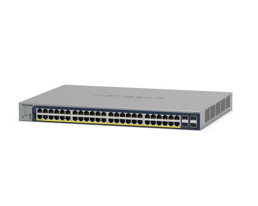 GS752TPPv3 POE+対応 (760W) ギガビット48ポート L2+ アプリ&クラウドスマートスイッチ【在庫欠品中のため、発送日はご注文後にご連絡いたします】