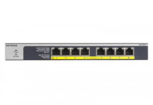 GS108LP｜GS108LP-100AJS｜8PT POE/POE+ GIGABIT UNMANAGED SWCH