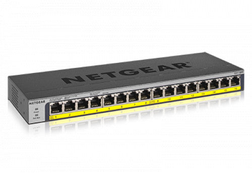 PoE+対応 (183W) ギガビット16ポート アンマネージスイッチ【在庫以上のご注文の場合は、お問い合わせください】