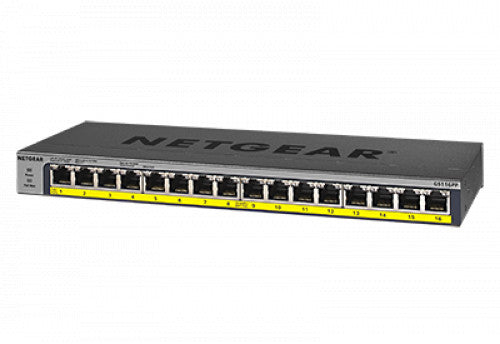 PoE+対応 (183W) ギガビット16ポート アンマネージスイッチ【在庫以上のご注文の場合は、お問い合わせください】