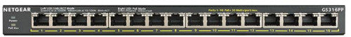 POE+対応 (183W) ギガビット16ポート アンマネージスイッチ【在庫以上のご注文の場合は、お問い合わせください】
