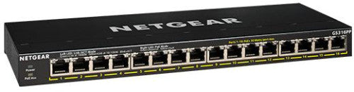 POE+対応 (183W) ギガビット16ポート アンマネージスイッチ【在庫以上のご注文の場合は、お問い合わせください】