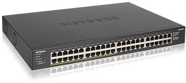 GS348PP｜GS348PP-100AJS｜ギガ48ポート PoE+対応アンマネージスイッチ｜ネットギア公式通販 NETGEAR Store