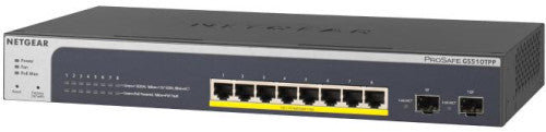 GS510TPP｜GS510TPP-100AJS｜8P GE POE+ SMART MANAGED PRO SWITCH｜ネットギア公式通販 NETGEAR Store