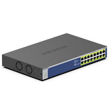 GS516PP PoE+対応 (260W) ギガビット16ポート アンマネージスイッチ【在庫以上のご注文の場合は、お問い合わせください】