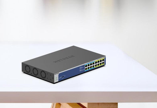 GS516UP Ultra60 PoE++対応 (380W) ギガビット16ポート アンマネージスイッチ【在庫以上のご注文の場合は、お問い合わせください】