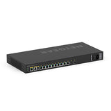 ProAV向けPOE+対応(240W) 1Gポート×10 SFP+スロット×2 フルマネージスイッチ【在庫以上のご注文の場合は、お問い合わせください】