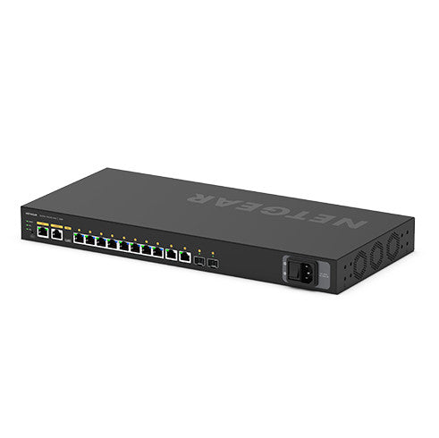 ProAV向けPOE+対応(240W) 1Gポート×10 SFP+スロット×2 フルマネージスイッチ【在庫以上のご注文の場合は、お問い合わせください】