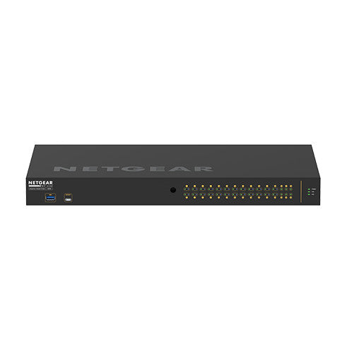 ProAV対応 M4250-26G4F-PoE+ (GSM4230P)｜GSM4230P-100AJS｜PoE+対応 (300W) 1Gポート×26 SFPスロット×4 フルマネージスイッチ｜ネットギア公式通販 NETGEAR Store