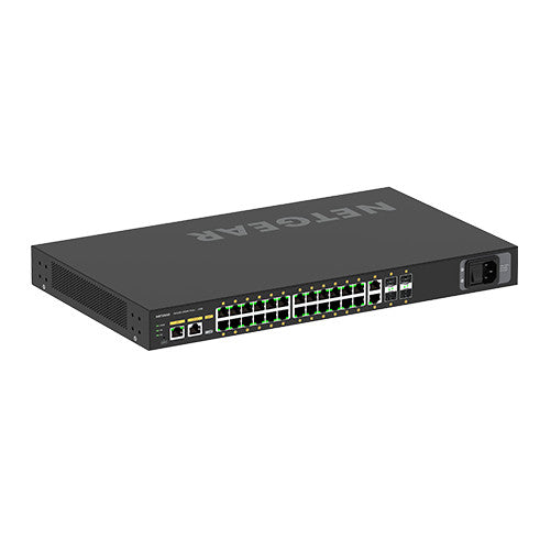 PoE+対応 (300W) 1Gポート×26 SFPスロット×4 フルマネージスイッチ【在庫以上のご注文の場合は、お問い合わせください】