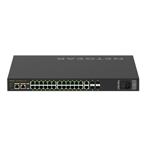 GSM4230PX｜GSM4230PX-100AJS｜ProAV向け PoE+対応 (480W) 1Gポート×26