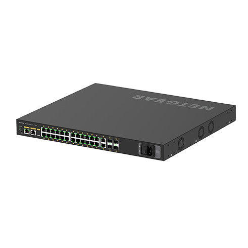 ProAV向け POE+対応 (480W) 1Gポート×26 SFP+スロット×4 フルマネージスイッチ【在庫以上のご注文の場合は、お問い合わせください】