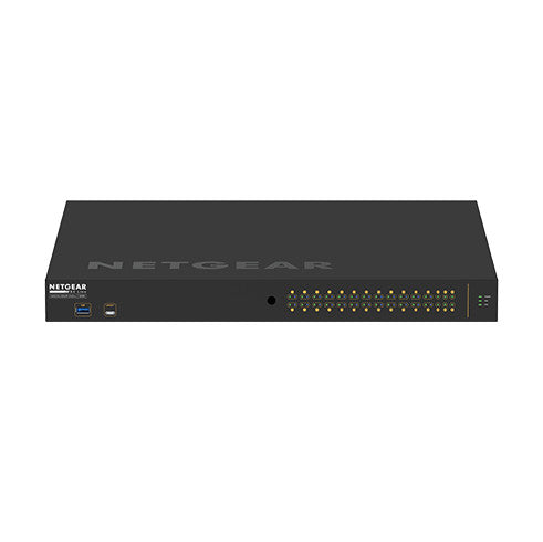 ProAV対応 M4250-26G4F-PoE++ (GSM4230UP)｜GSM4230UP-100AJS｜ProAV向け Ultra90 PoE++対応(1,440W) 1Gポート×26 SFPスロット×4 フルマネージスイッチ｜ネットギア公式通販 NETGEAR Store