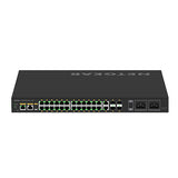 ProAV向けULTRA90 POE++対応(1,440W) 1Gポート×26 SFPスロット×4 フルマネージスイッチ【在庫以上のご注文の場合は、お問い合わせください】