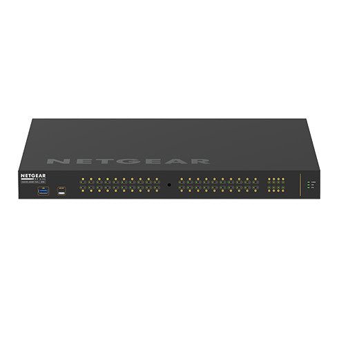 GSM4248P｜GSM4248P-100AJS｜ProAV向けPOE+対応 (480W) 1Gポート×40 SFPスロット×8 フルマネージスイッチ｜ネットギア公式通販 NETGEAR Store