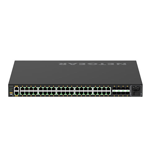 ProAV向けPOE+対応 (480W) 1Gポート×40 SFPスロット×8 フルマネージスイッチ【在庫以上のご注文の場合は、お問い合わせください】