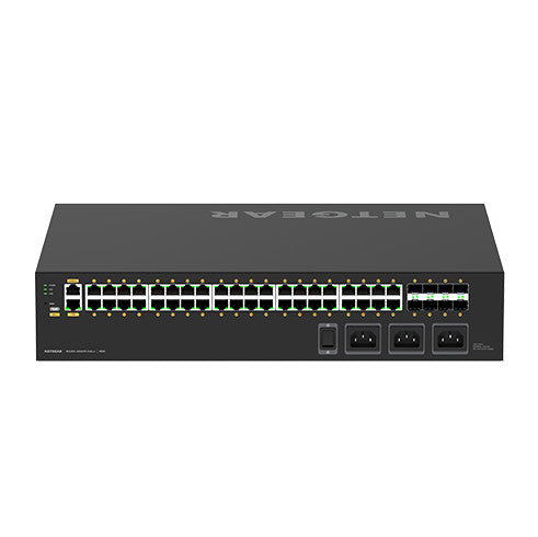 ProAV向け ULTRA90 POE++対応(2,880W) 1Gポート×40 SFP+スロット×8 フルマネージスイッチ【在庫欠品中のため、発送日はご注文後にご連絡いたします】