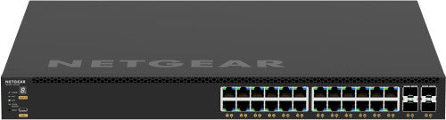 M4350-24G4XF｜GSM4328-100AJS｜ProAV向け M4350-24G4XF PoE+対応 (648W-720W) 1G×24 10G SFP+×4 フルマネージスイッチ｜ネットギア公式通販 NETGEAR Store