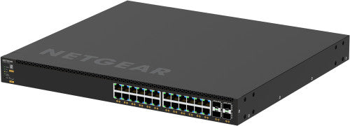 ProAV向け M4350-24G4XF PoE+対応 (648W-720W) 1G×24 10G SFP+×4 フルマネージスイッチ【在庫欠品中のため、発送日はご注文後にご連絡いたします】