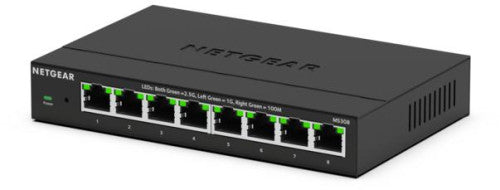 MS308｜MS308-100JPS｜マルチギガ 8ポート アンマネージスイッチ ｜ネットギア公式通販 NETGEAR Store