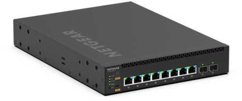 ProAV向けPoE++対応  2.5G  (119W, 最大551W) x8ポート, 25G SFP28 x2スロット搭載フルマネージスイッチ【在庫欠品中のため、発送日はご注文後にご連絡いたします】