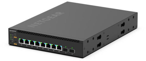 ProAV向けPoE++対応  2.5G  (119W, 最大551W) x8ポート, 25G SFP28 x2スロット搭載フルマネージスイッチ【在庫欠品中のため、発送日はご注文後にご連絡いたします】