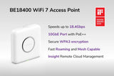 トライバンドPoE++ 10G Insight管理対応WiFi 7アクセスポイント【在庫以上のご注文の場合は、お問い合わせください】