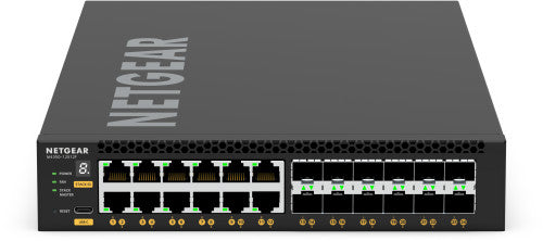 XSM4324｜XSM4324-100AJS｜ProAV対応M4350-12X12F 10G/5G/2.5G/1Gx12, 10G SFP+x12 フルマネージスイッチ M4350-12X12F｜ネットギア公式通販 NETGEAR Store
