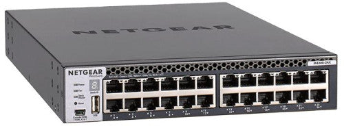 XSM4324CS｜XSM4324CS-100AJS｜ProAV対応 10G RJ-45×24 スタッカブルL3フルマネージスイッチ｜ネットギア公式通販 NETGEAR Store
