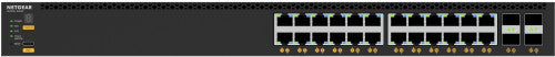 ProAV対応 M4350-24X4V PoE+対応 (576W-720W) 10G/5G/2.5G/1Gx24, 25G SFP28x4 フルマネージスイッチ【在庫以上のご注文の場合は、お問い合わせください】