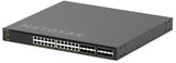 ProAV対応 10G/マルチギガPoE++（ベース290W,最大1,770 W）× 24、SFP+ × 8,SFP28 25G× 8 L3スタッカブルフルマネージスイッチ【在庫以上のご注文の場合は、お問い合わせください】