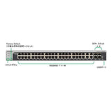 XS748T 10ギガビット44ポート SFP+スロット×4 スマートスイッチ【在庫欠品中のため、発送日はご注文後にご連絡いたします】