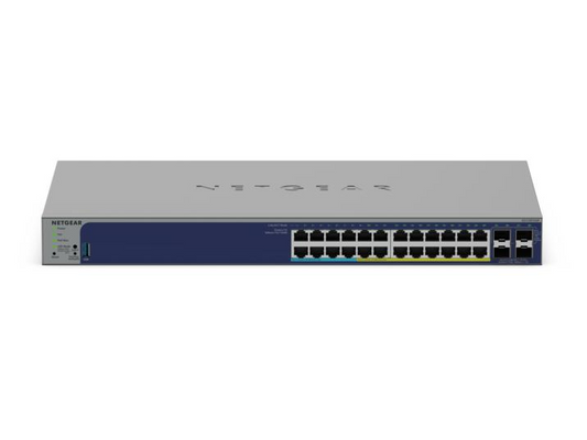 GS728TXUPv3 Insightアプリ&クラウド PoE++(420W)対応ギガビット24ポート、SFP+ 4ポート搭載スマートスイッチ【在庫欠品中のため、発送日はご注文後にご連絡いたします】