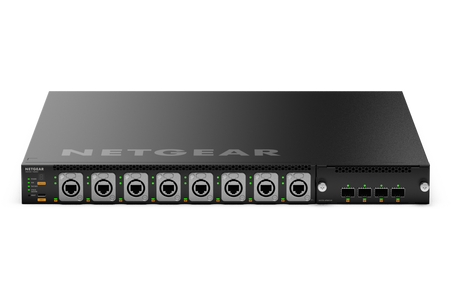 ProAV対応M4350-16M4V 16x 2.5G PoE++（530Wベース、最大1,130W）8 x Neutrik Etherconおよび4 x SFP28 25Gフルマネージドスイッチ【在庫以上のご注文の場合は、お問い合わせください】