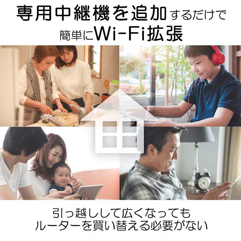 AX4200 Orbi WiFi 6 Mini 追加サテライト｜RBS750-100JPS｜Orbi WiFi 6