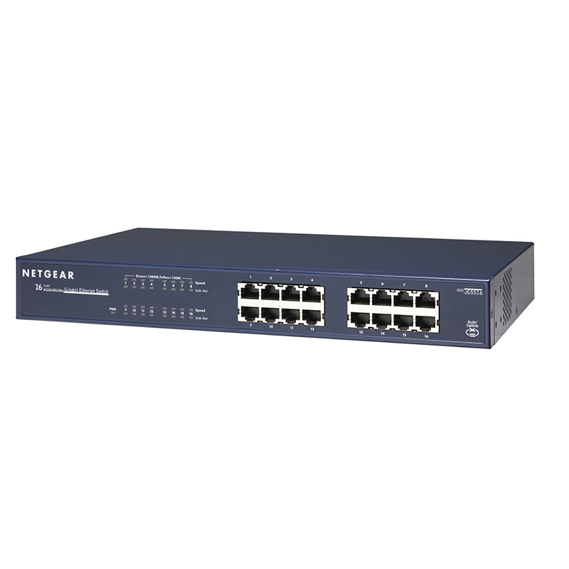 スイッチングハブ NETGEAR Inc. PoE+対応(260W)ギガビット 16ポート