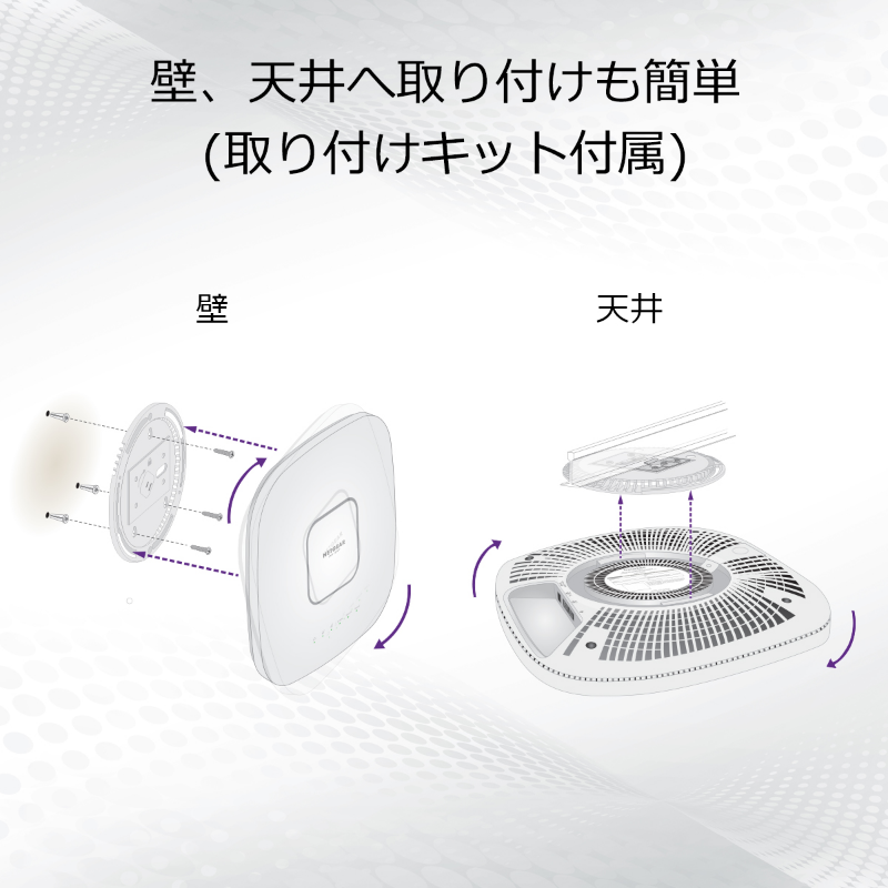 AX6000 Insight WiFi 6 トライバンド無線LANアクセスポイント｜WAX630